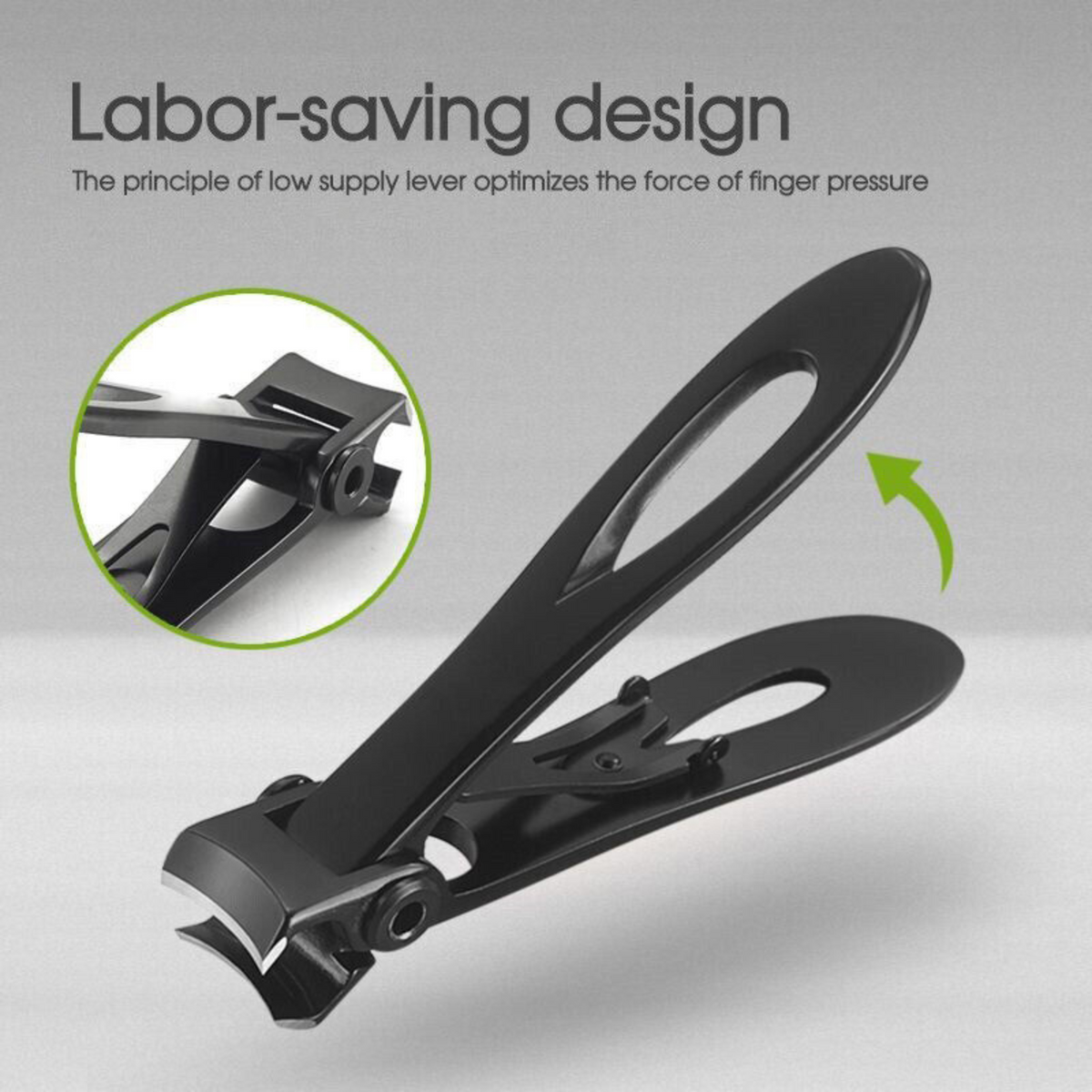 Nail Clippers Wide Jaw Opening Extra Large Toe Nail Cutter For Thick Nails