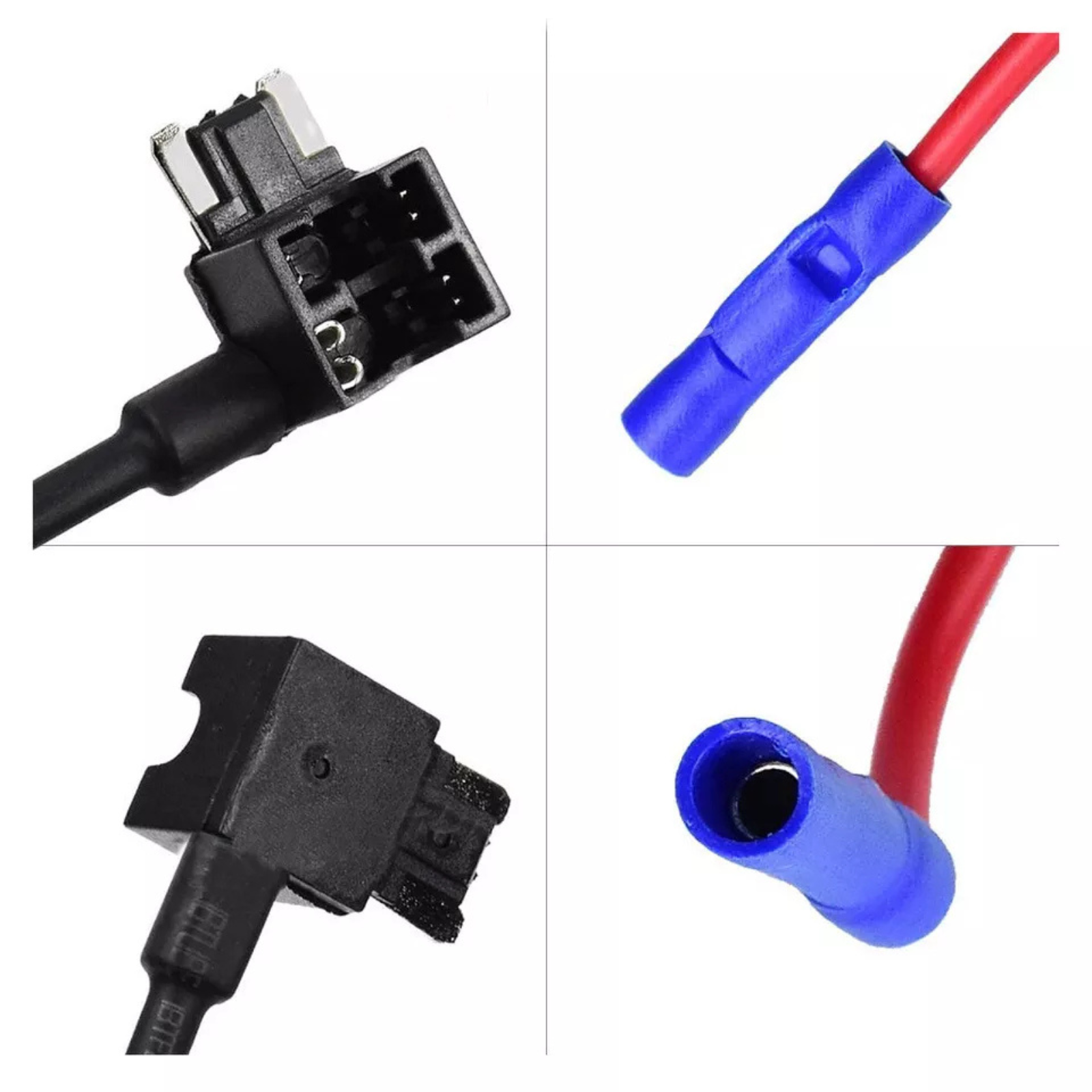 Fuse Box Holder 12V Low Profile 5PCS Add A Circuit Fuse Tap Car Mini Micro Blade