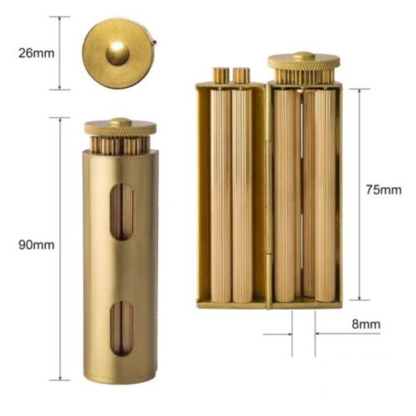 Manual Tobacco Rolling Machine The Swifty Roll Portable Cigarette Roller Sqaure