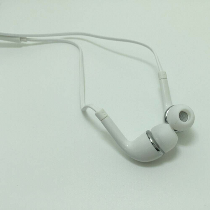 Small White Silicone Earbud Replacement Covers Pads Universal Earphones 1 Pair