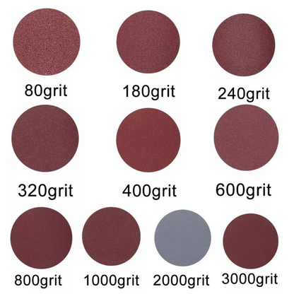 Sander Drill Grinders Paper 80-3000 Sanding Disc Sandpaper Grit Pads