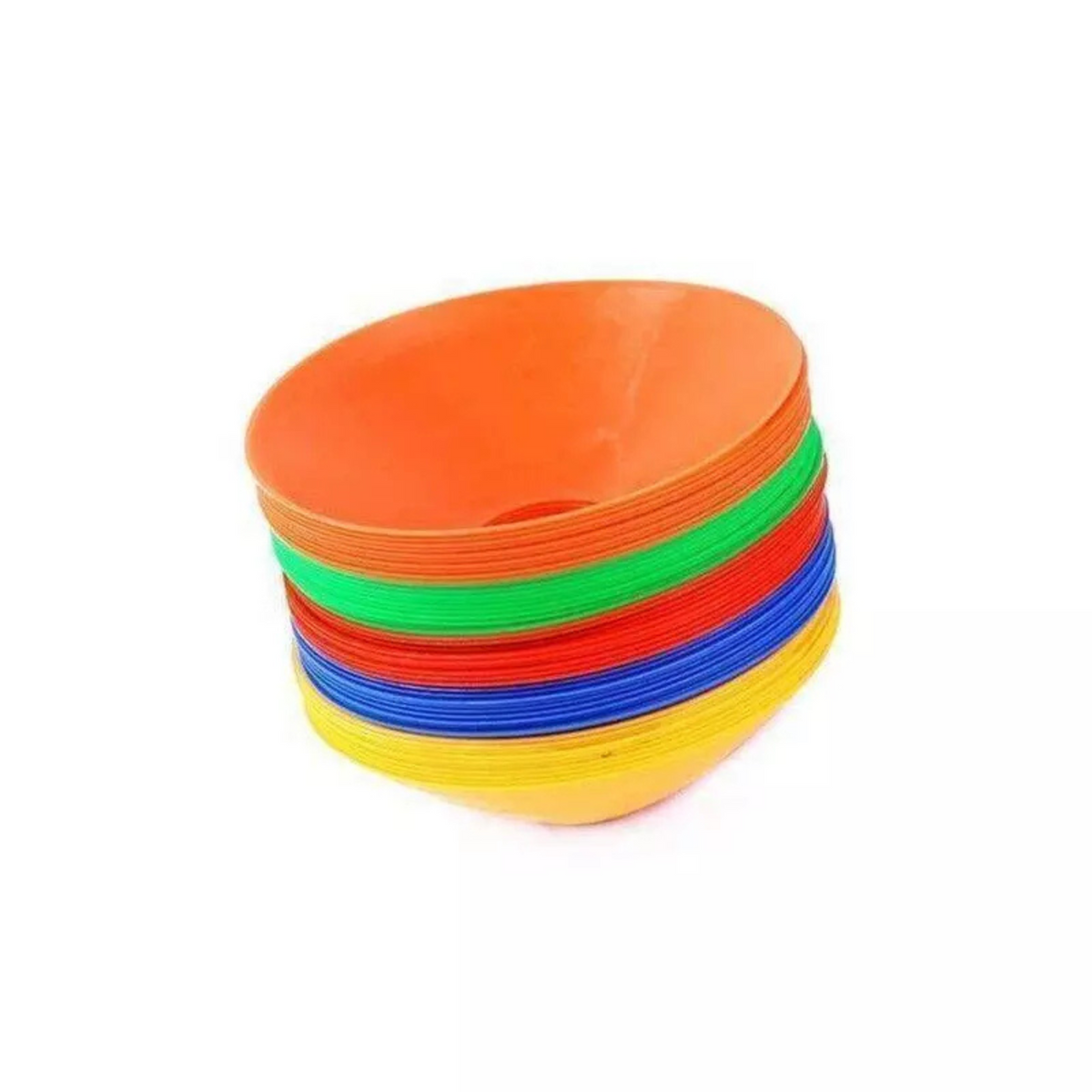 Rugby Fitness Exercise Markers Cones Soccer 60 Pack Sports Training Discs