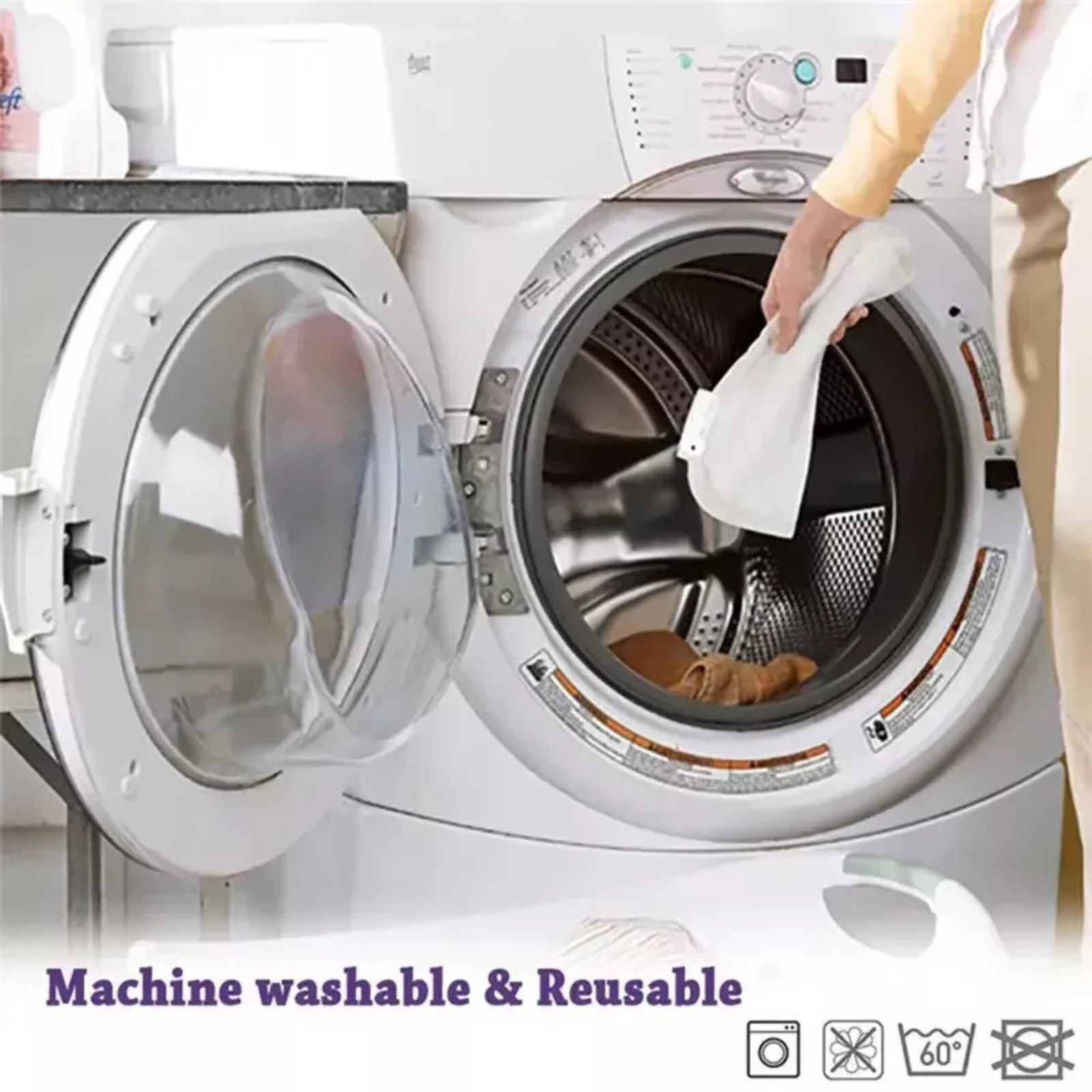 Steam Mop H20 H2O Microfiber For X5 Stick On White Washable Cleaning Pads 2x