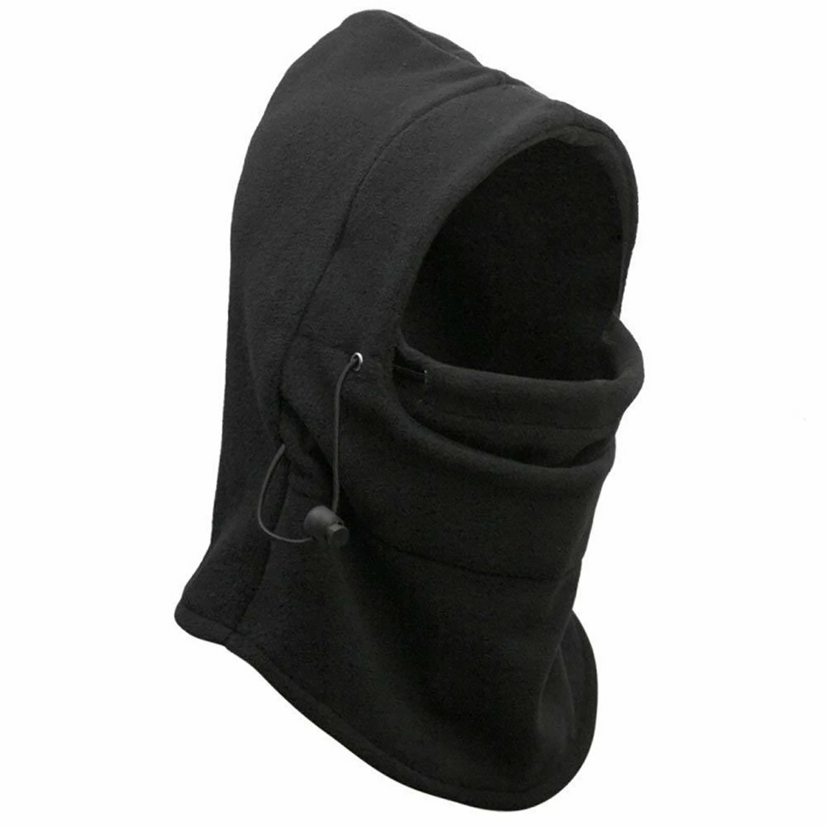 Ski Face Mask Balaclava Hood Hat Black Unisex Fleece Thermal Sports Hat Winter