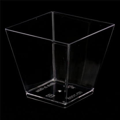 Dessert Cups Drink Wine Jelly  Clear Plastic Mousse Cake Catering Tumbler 160M