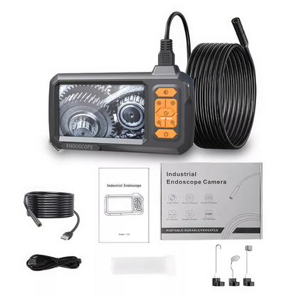 Endoscope Camera Inspection Borescope Snake IPS 4.3" HD 1080P Digital 5m