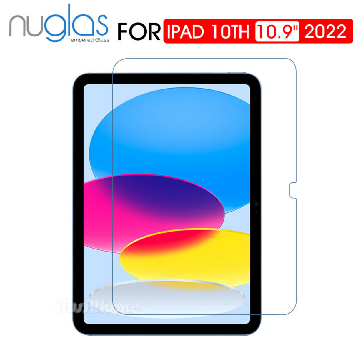 iPad 10.9" 10th 2022 Nuglas Tempered Glass Screen Protector