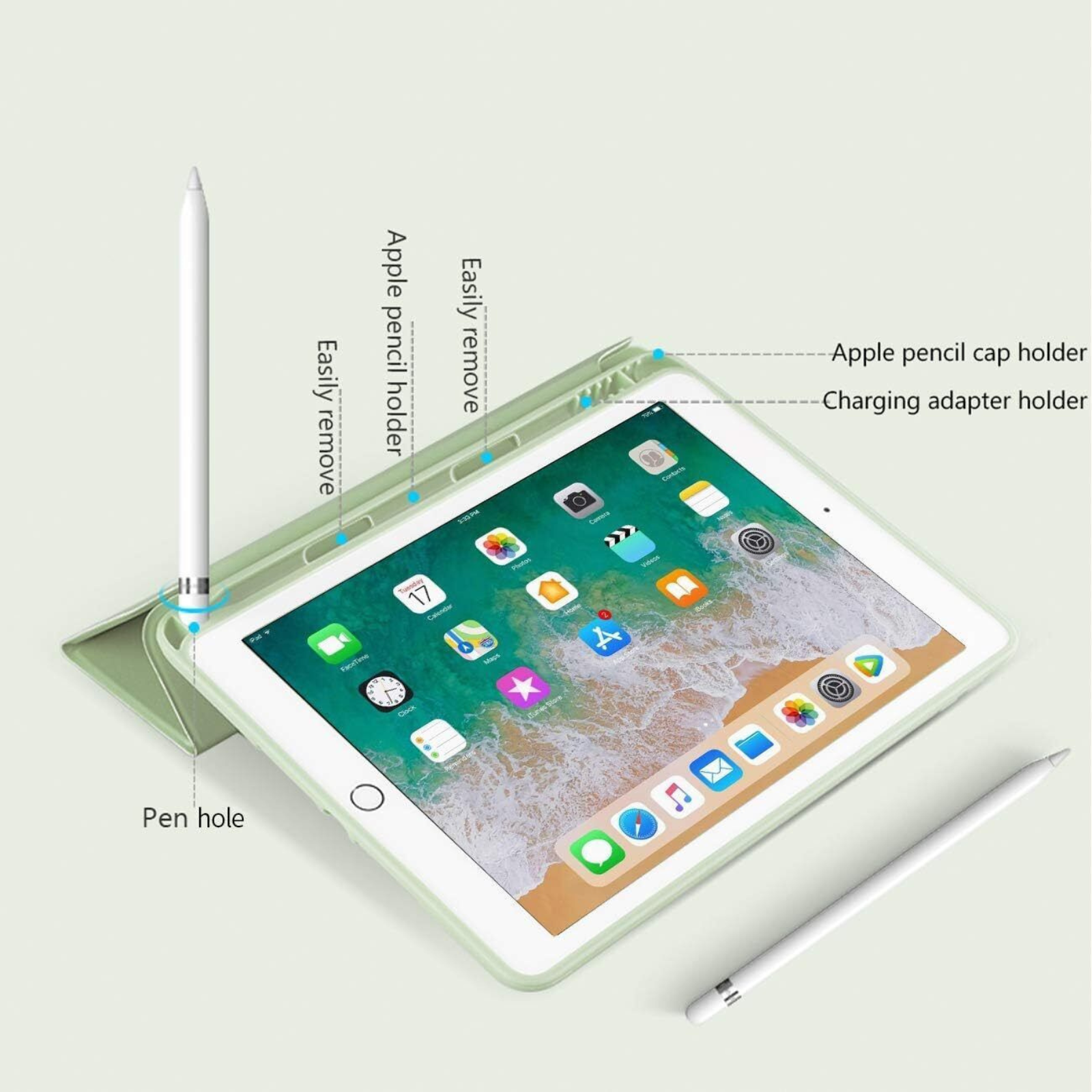 iPad 10th Gen 10.9"  Pen Pencil Holder cover