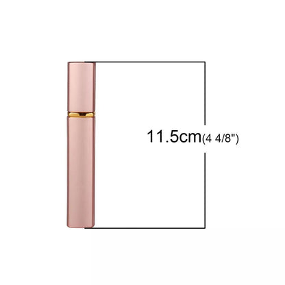 Refillable Scent Bottle 12ml Travel Portable Mini Perfume Spray Atomiser Pink