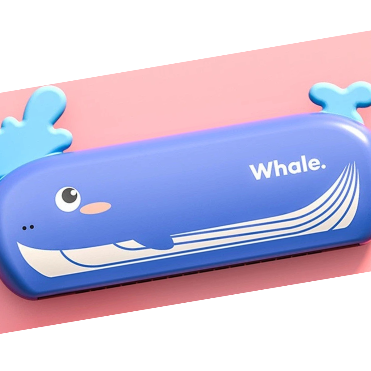 Blue Beginner Harmonica Musical Instrument Toy Fun Learning Accessory