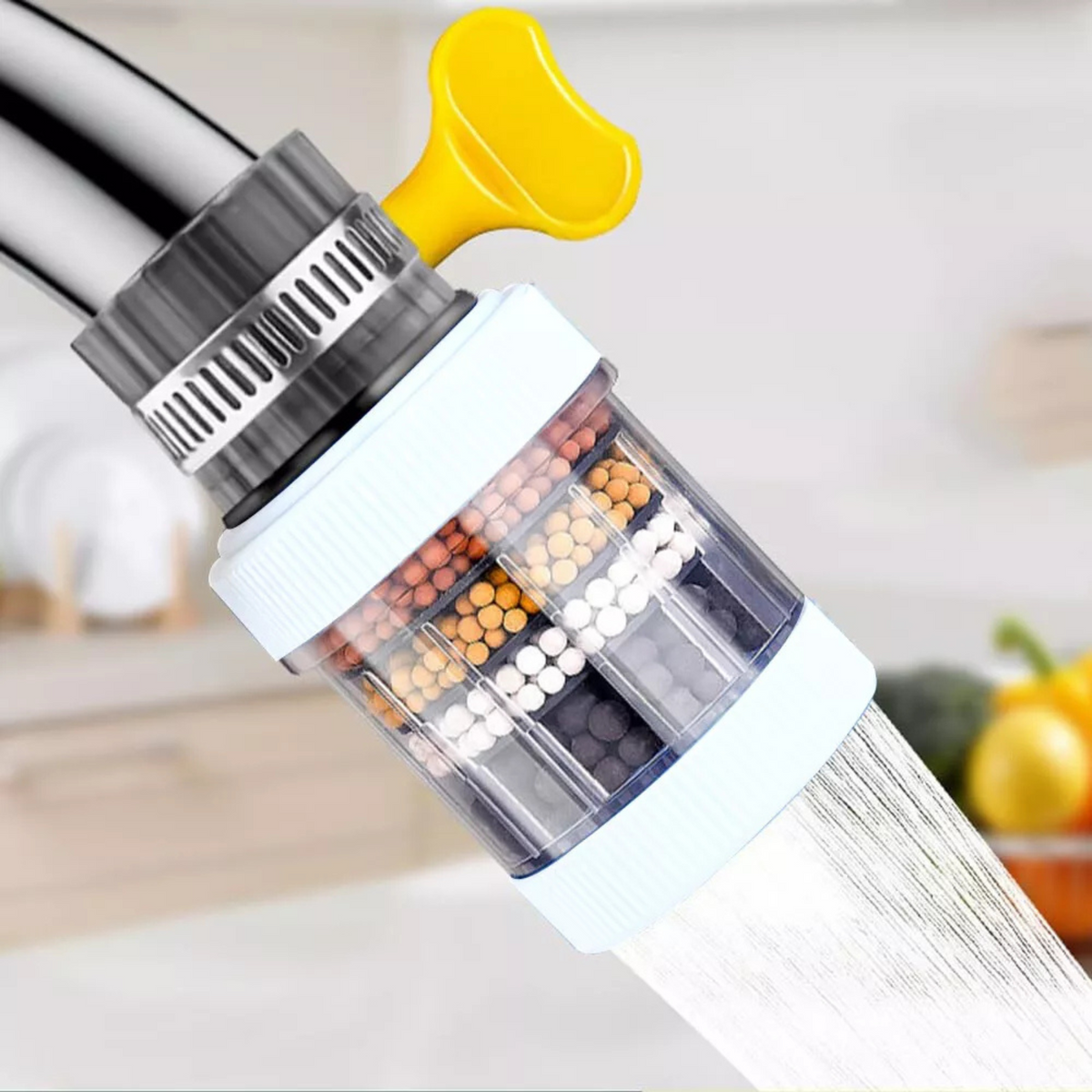3x Carbon Clean Purifier Filter Kitchen Home Cartridge Faucet Tap Water