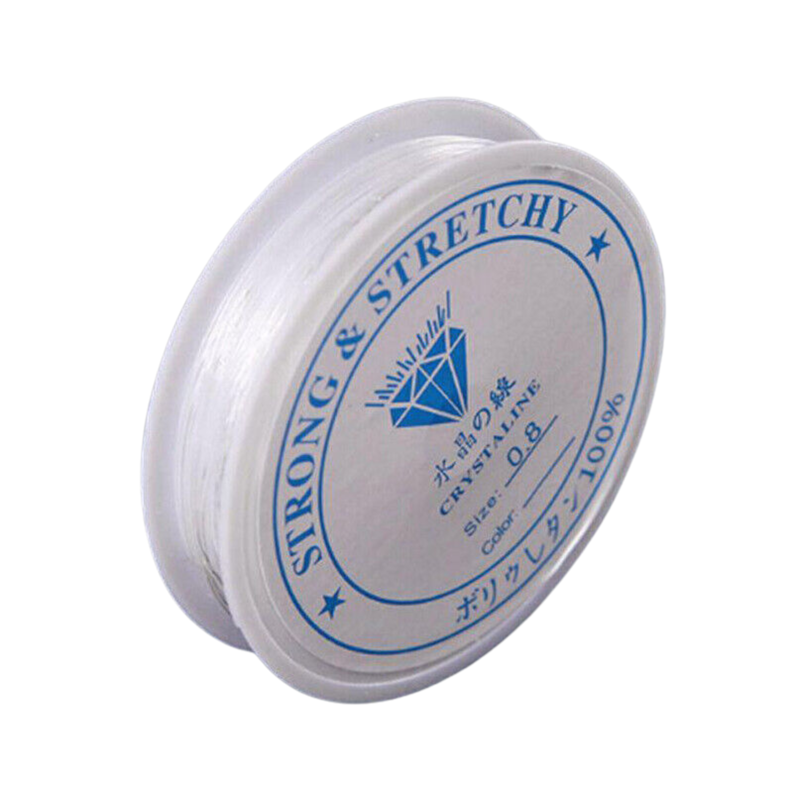 Jewellery Bracelet Clear Thread Line Stretch 0.8MM Elastic Cord String Bead