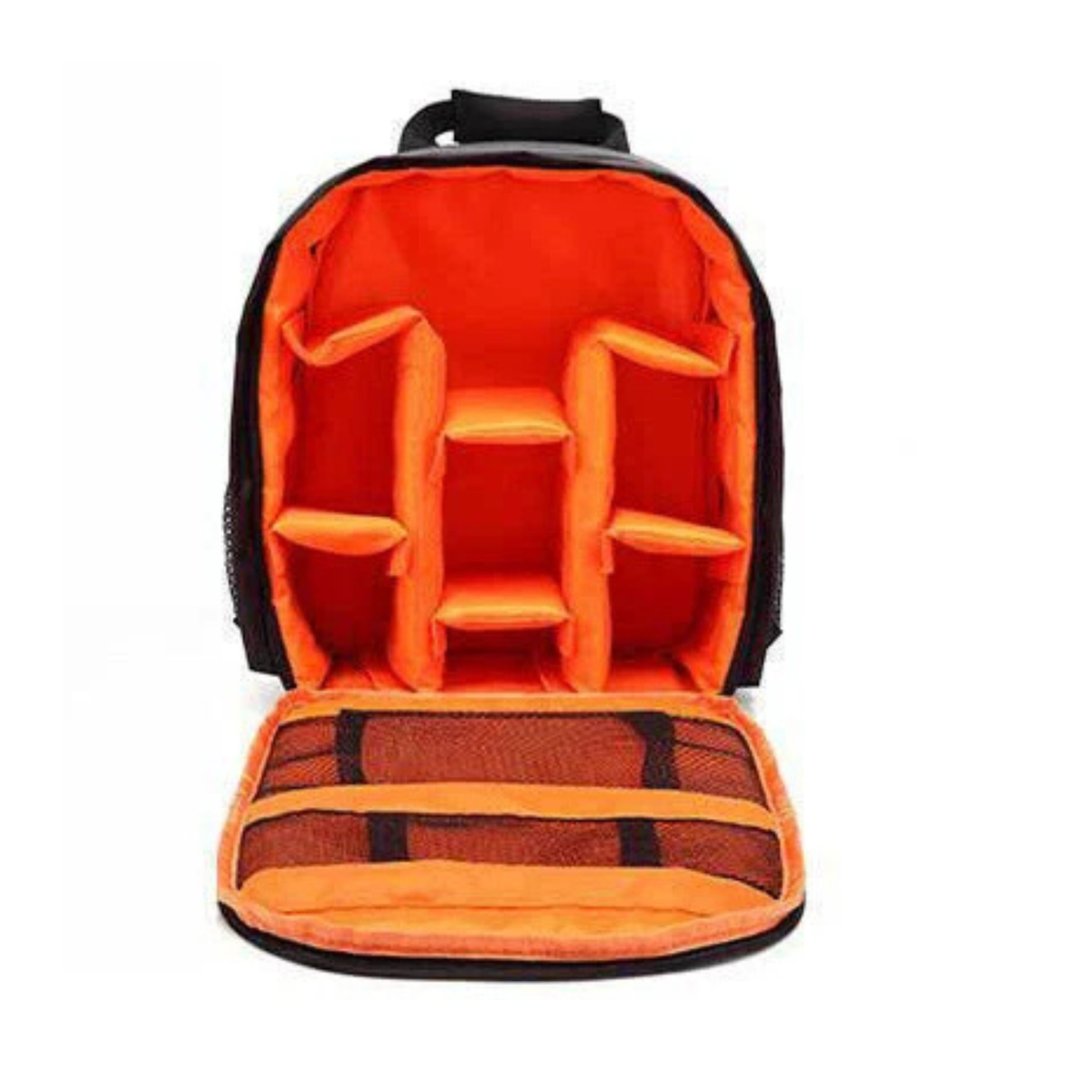 Waterproof Camera Soft Backpack Case Bag Orange Travel Outdoor Gear