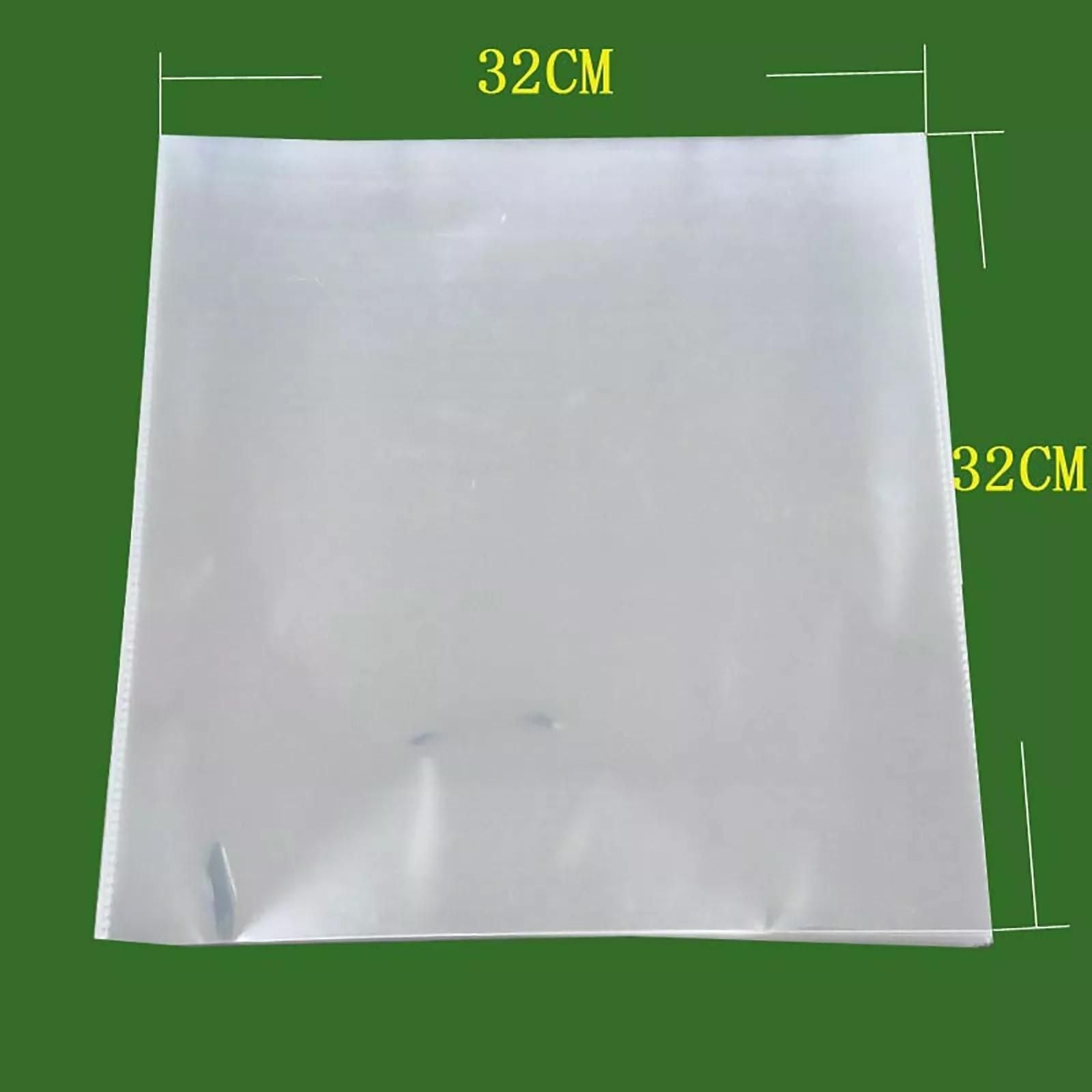 12inch Vinyl Record Plastic Cover 50x Outer Sleeve Durable LP Music Record