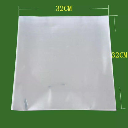 12inch Vinyl Record Plastic Cover 50x Outer Sleeve Durable LP Music Record