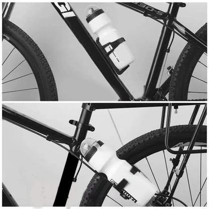 Bike Water Bottle Cup Holder Cage Mount Handlebar Drink Cycling Accessory
