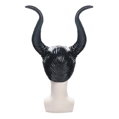 Halloween Headpiece Evil Disney Fairy Queen Hat Ladies Maleficent Horns Headwear