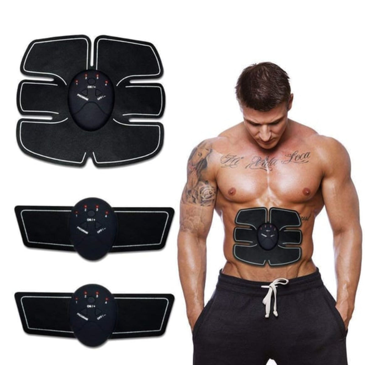 Ultimate Home Exercise Belt ABS Muscle Stimulator Body Fit Training Gear