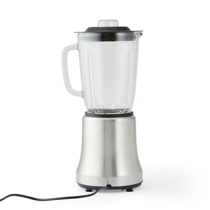 Stainless Steel Blender With Glass Detachable Jug 1.5L Juicer Ice Crusher