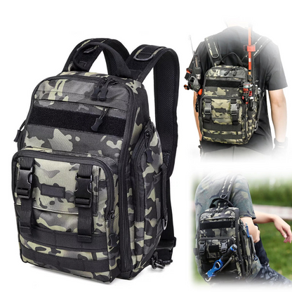 Outdoor Backpack Fishing Gear Bags Fishing Tackle  Storage Bag Shoulder
