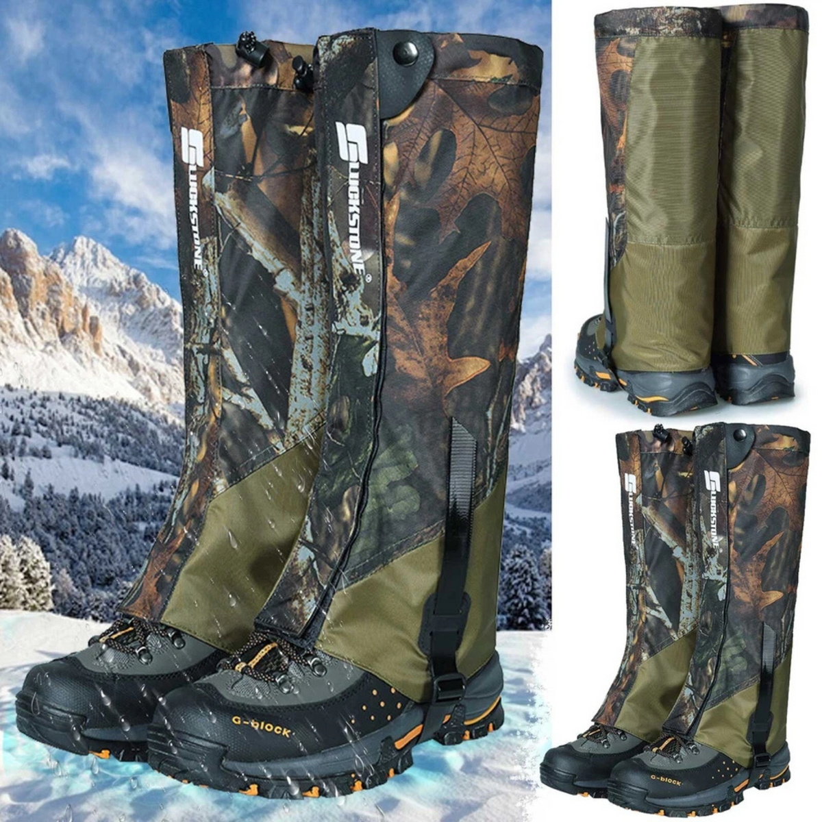 Waterproof Snake Anti Bite Gaiter Protection Guard for Hiking and Outdoor Use