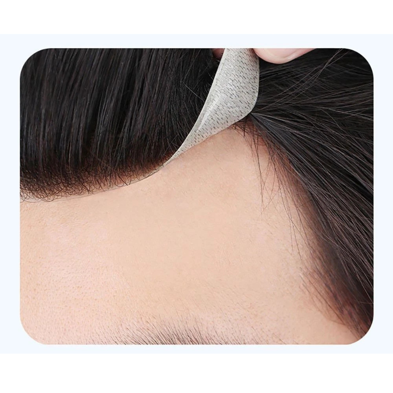 White Waterproof Double Sided Wig Tape Roll 10mm Strong Hold