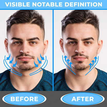 Jaw Muscle Exerciser Fitness JawLine Exercise Facial Toner Neck Face Toning