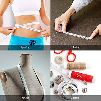 Soft Ruler 1.5M 60" Measure Tape Sewing Tailor Body Measuring Tape Flexible