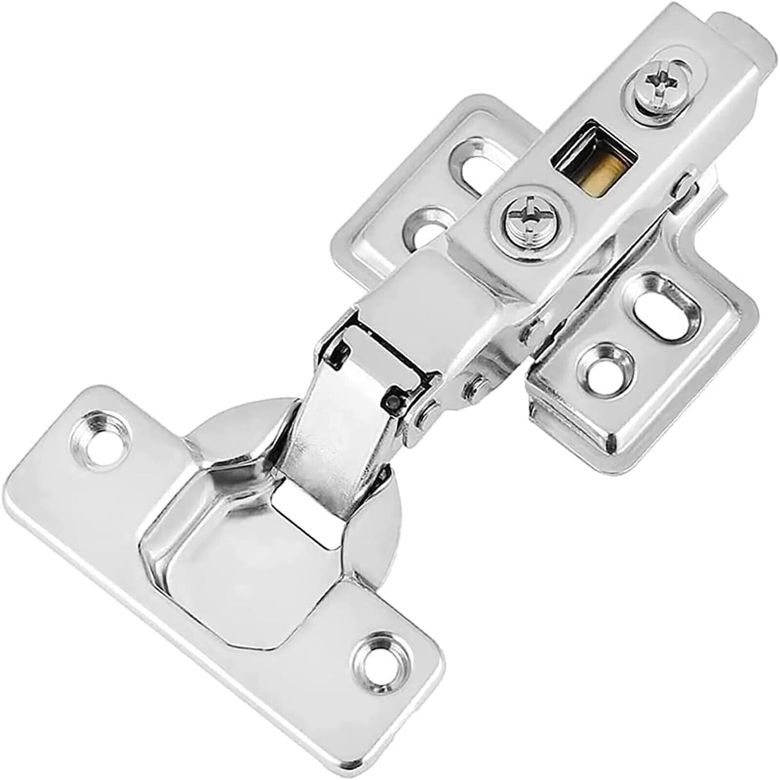 Soft Close Full Overlay 10X Door Hinge Cabinet Cupboard Hinges Wardrobe Kitchen