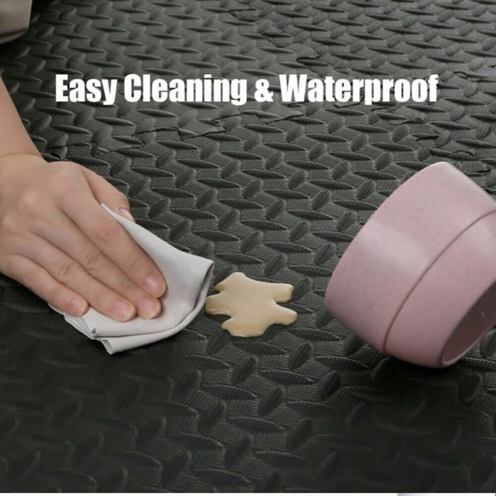 EVA Foam Gym Flooring Mat  Interlocking Heavy Duty Floor Mats Tiles 60x60cm