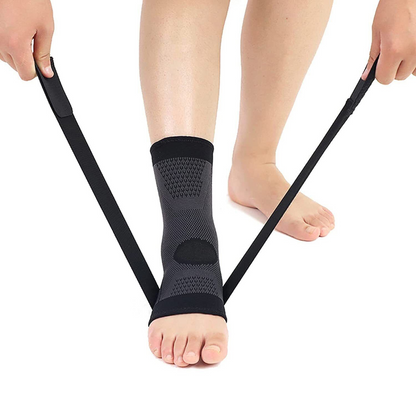 Supportive Ankle Brace Compression Sleeve Plantar Fasciitis Foot Wrap