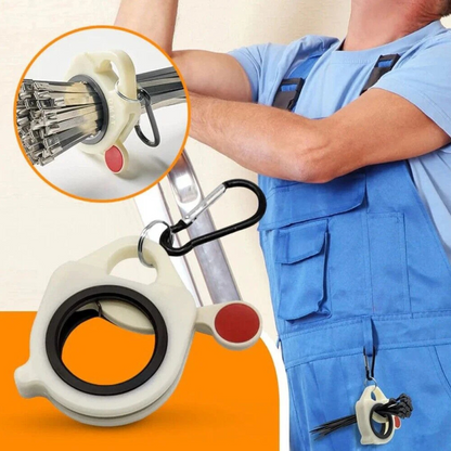 Zip Tie Glow Wire Holder Organiser Fastening Clips Cable Set