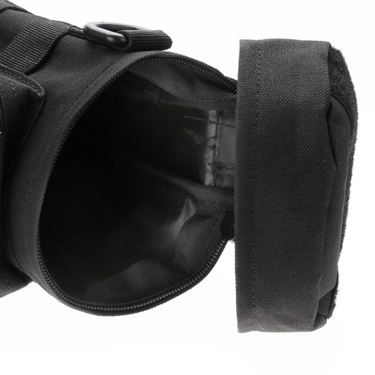 Water Bottle Carrier Tactical Bag Molle Kettle Black Outdoor Travel Strap