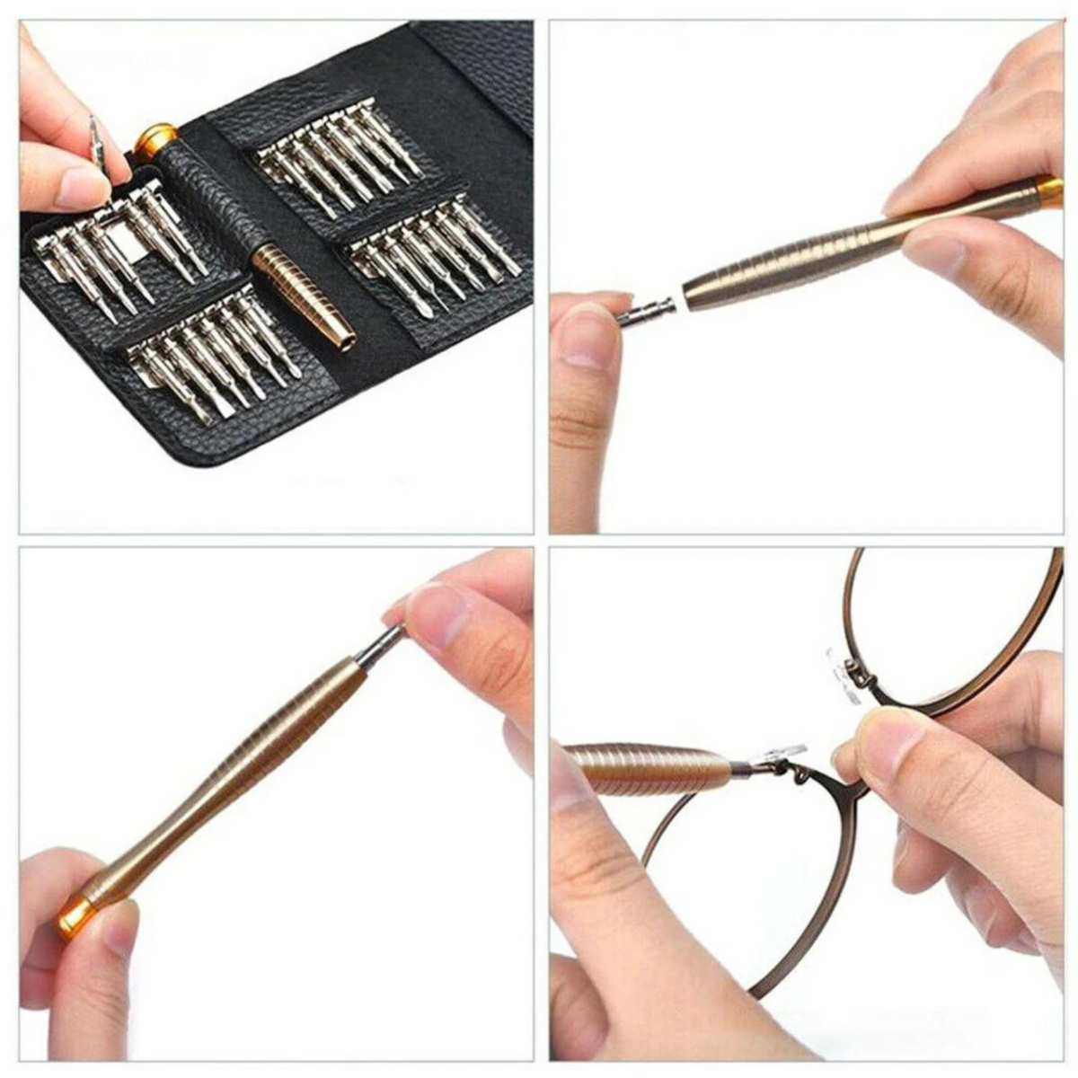 Precisions Screwdriver Torx Tool Kit Set 25 in 1 Small Mini Repair Laptop