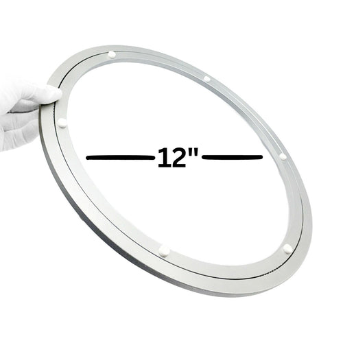 12" Rotating Lazy Susan Aluminium Round Swivel Plate Turntable Bearing