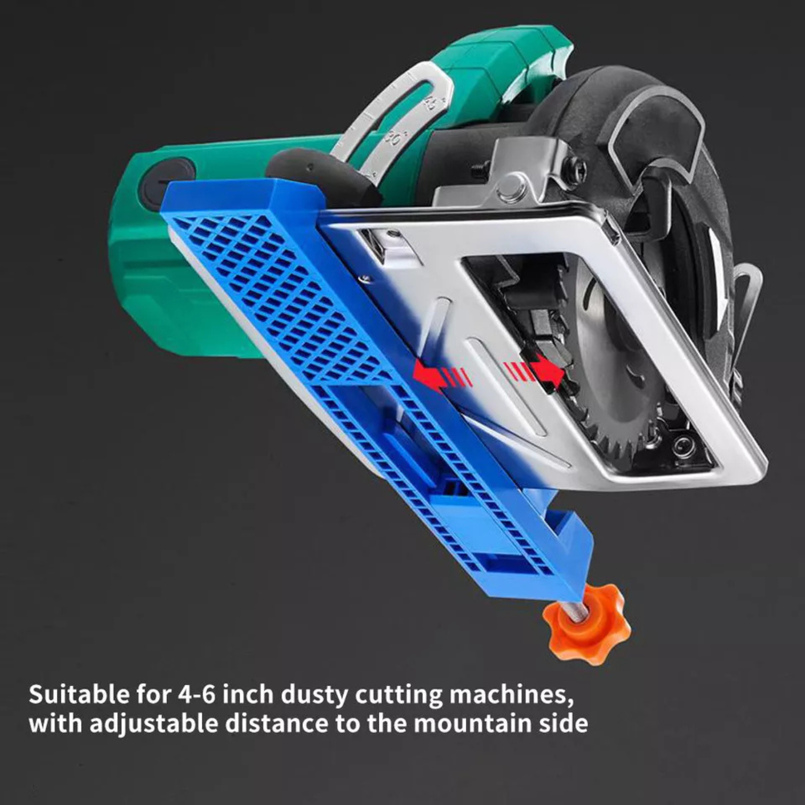 Circular Saw Milling Positioning Clamp Adjustable Cutting Machine Base Guide