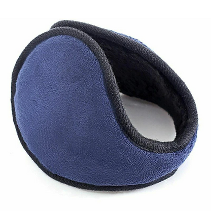 Men Protector Thicken Plush Soft Ear Cover Winter Earmuffs Unisex Blue