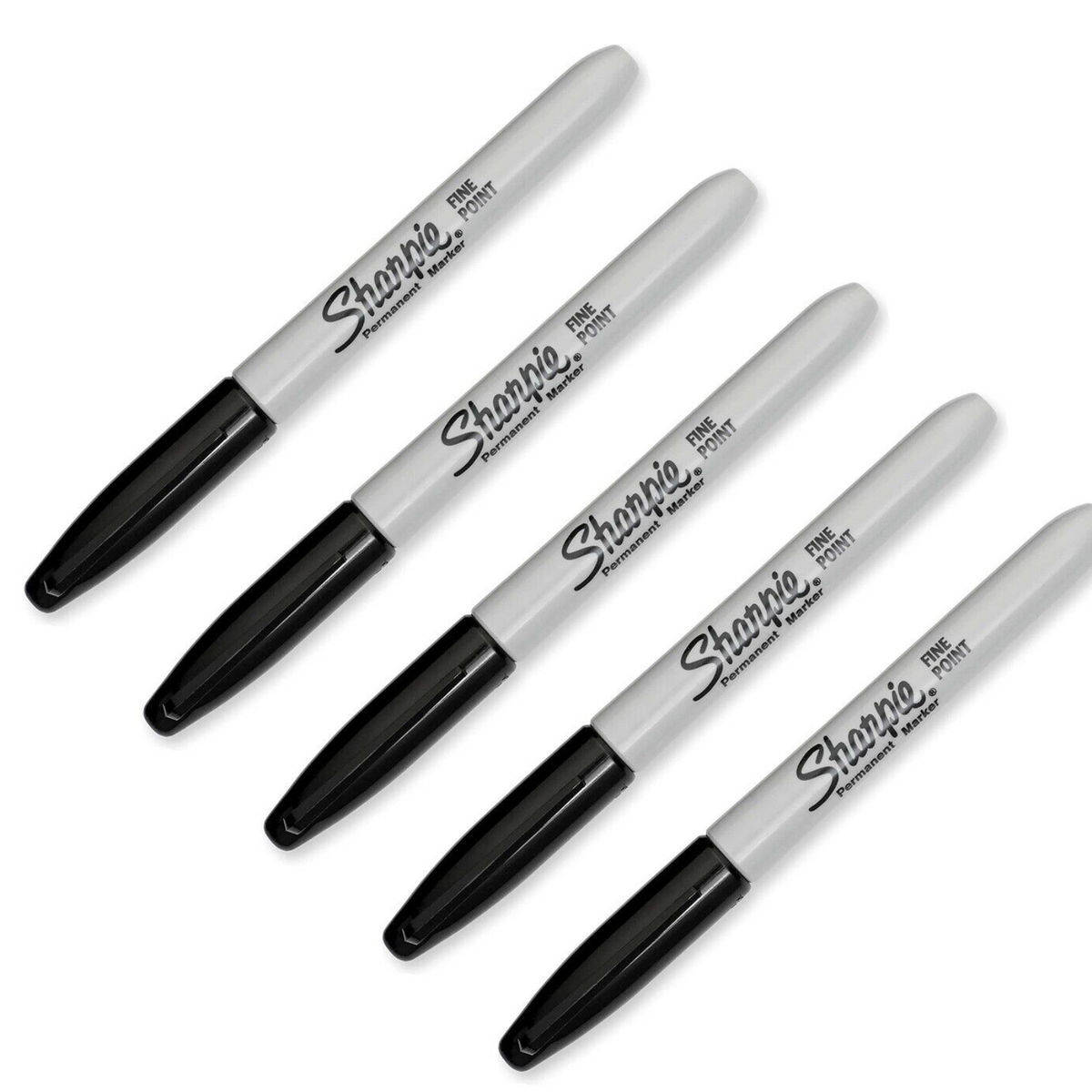 Black Permanent Sharpies Marker 24pcs  Pen Fine Point