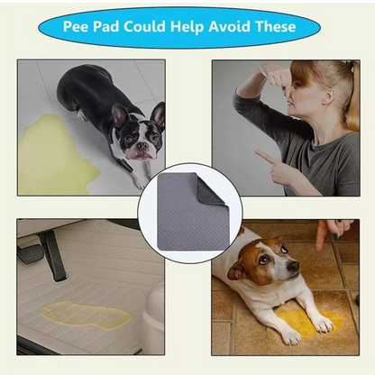 L 50cmx70cm Mat Pads Bed Absorbent Puppy Training Washable Pet Dog Pee Pad