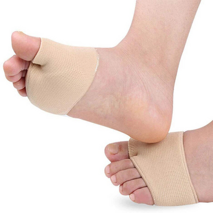Gel Metatarsal Skin Pads Sleeve Ball Foot Cushions 1 Pair Large Size L Use
