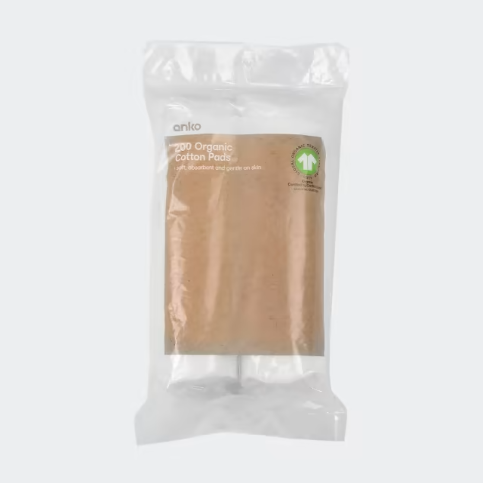 200 Pack Soft Makeup Remover Organic Plain Cotton Pads White