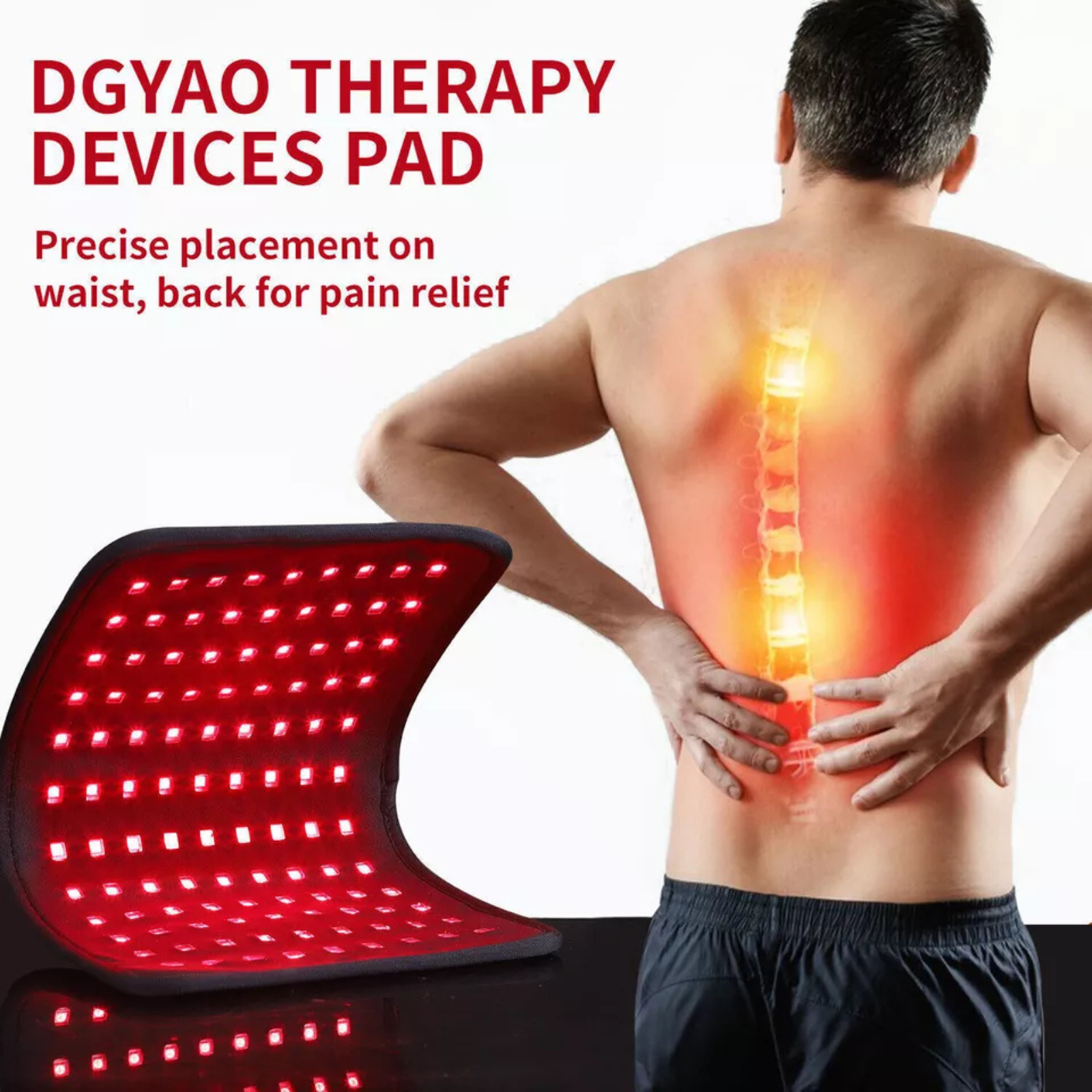 Wireless Red Light Therapy Mat Infrared and Red Light Full Body Relaxation