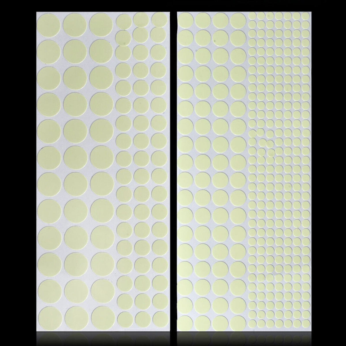 407pcs Glow In The Dark Decal Luminous Dot Wall Sticker Home Room Decor