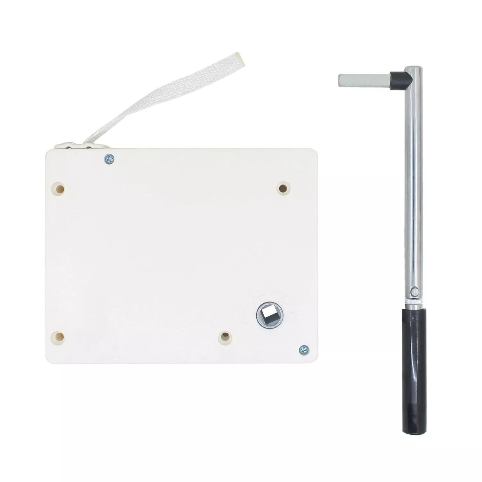 5m Strap White Winder Boxs For Modern Manual Roller Shutter Control