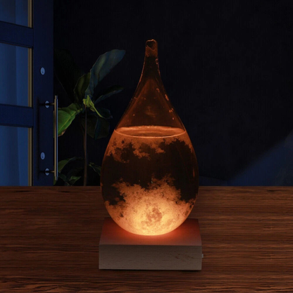 Waterdrop Storm Glass Weather Predictor Forecast Home Decoration Gift