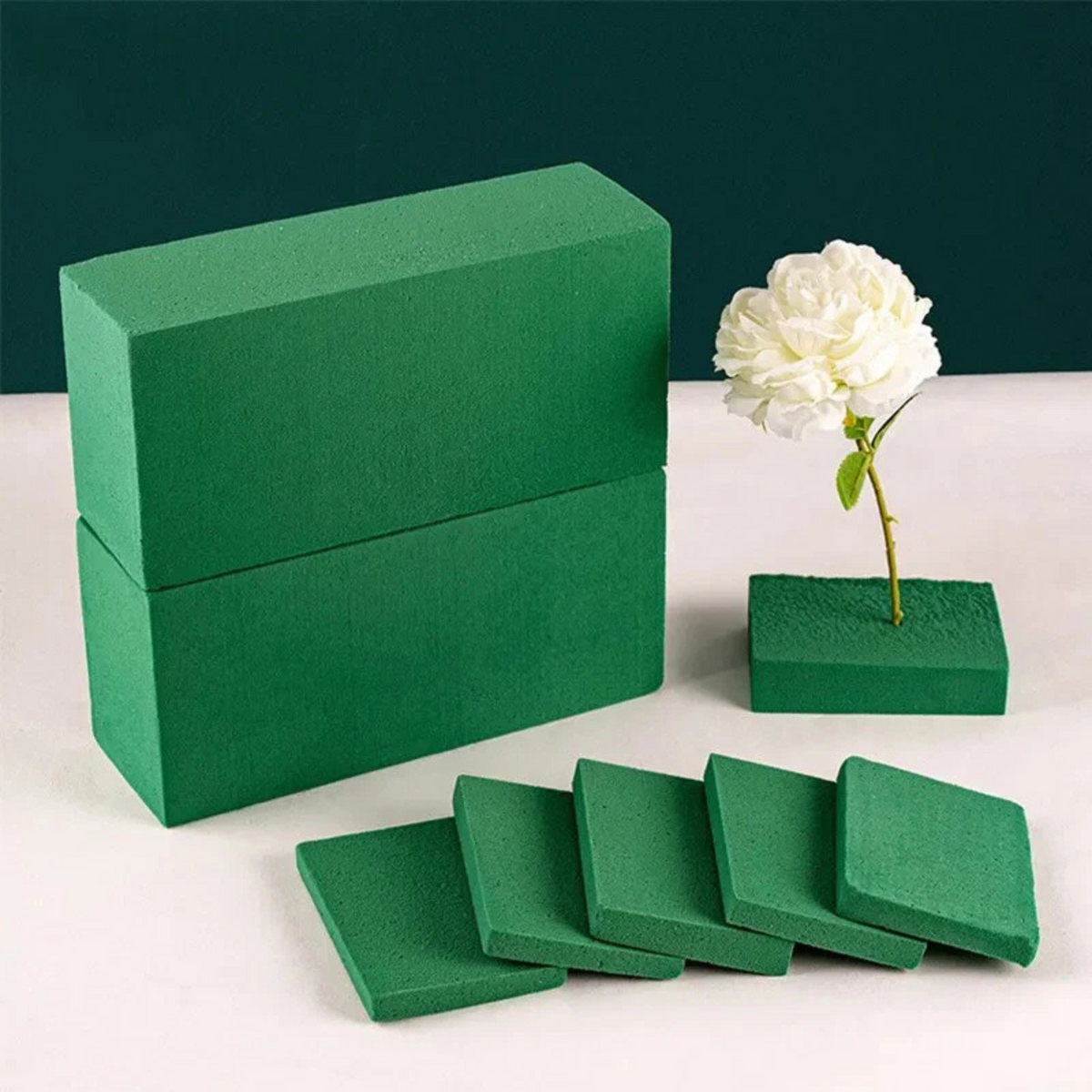 2x Brick Florist Foam Blocks Wet Floral Artificial Flower Arrangement
