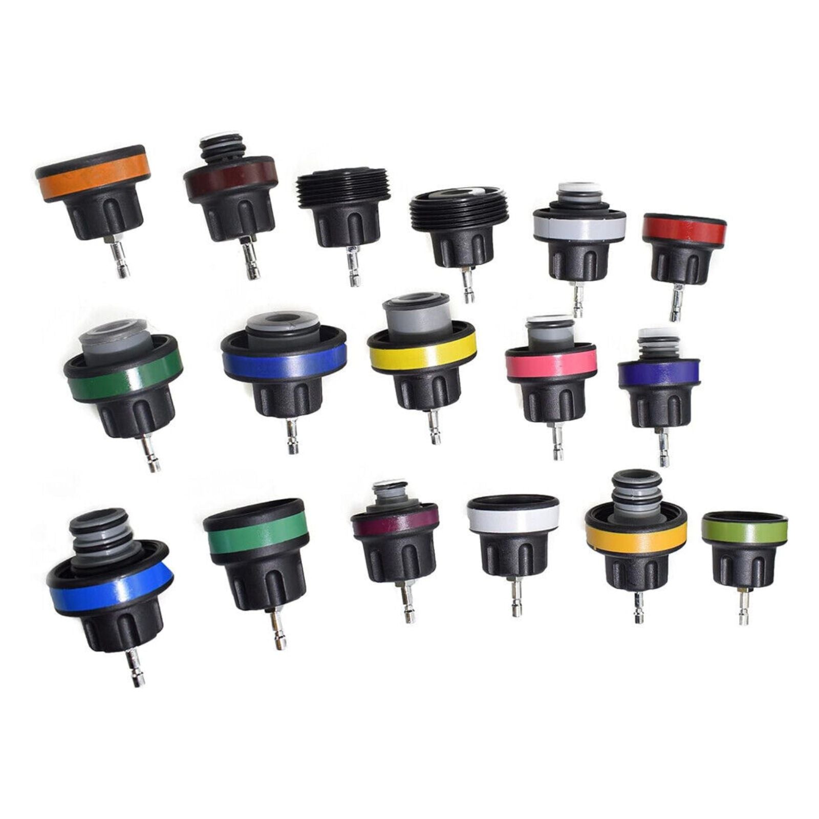 Coolant Purge Refill Cooling System Vacuum Kit 28pcs Radiator Pressure Tester