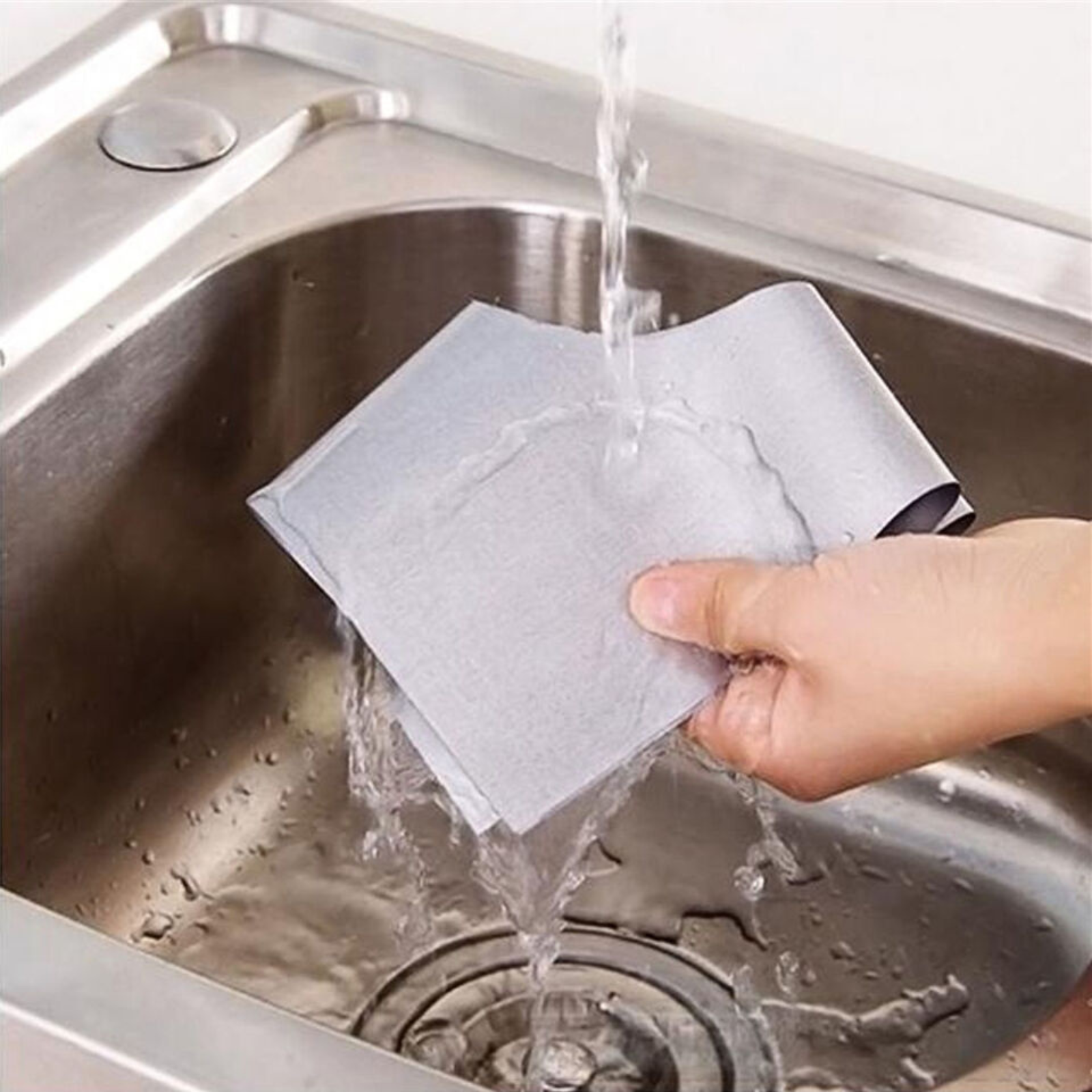 4x Burner Protector Liner Non-stick Silver Foil Gas Stove Top Covers Reusable