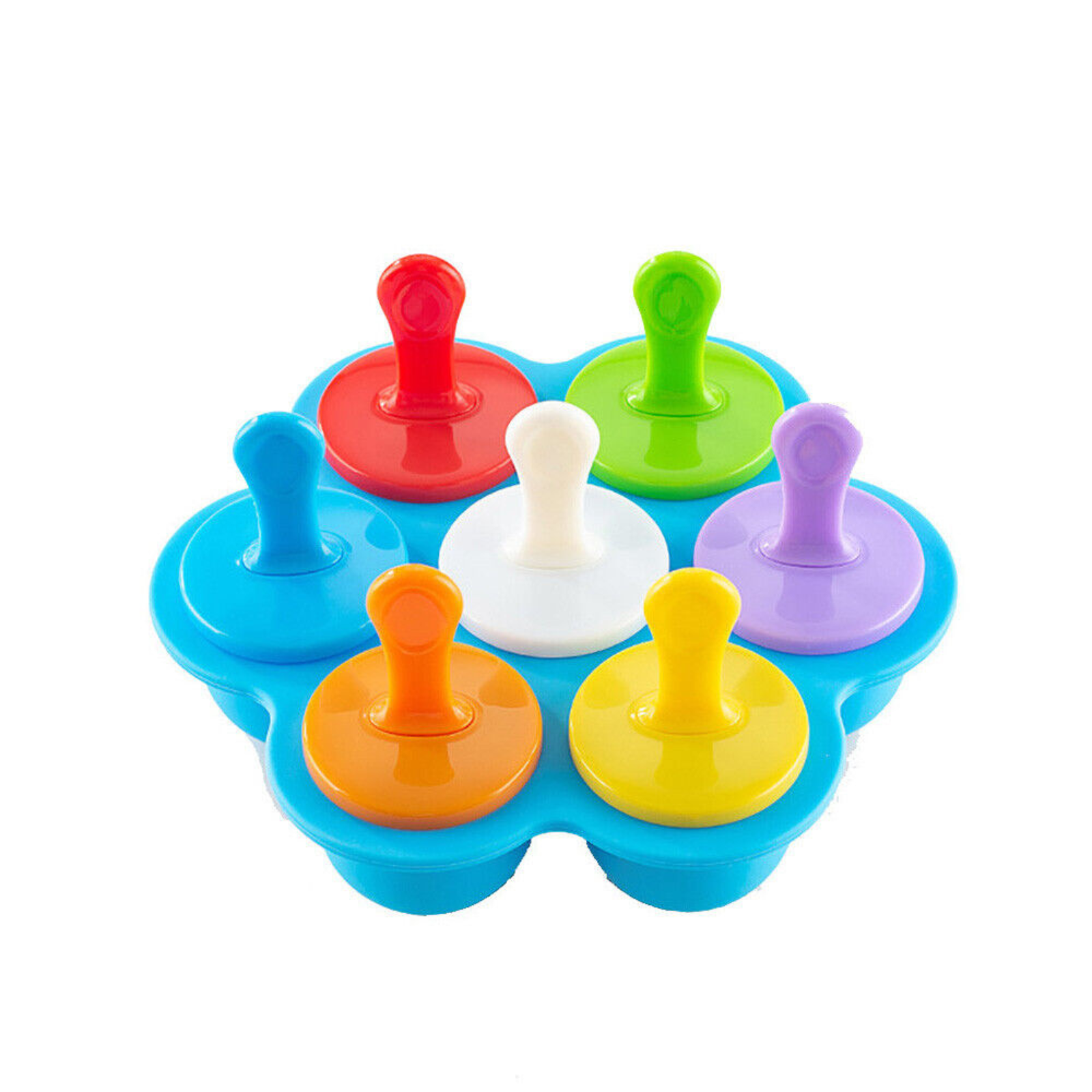 DIY Ice Cream Popsicle Molds Soft Silicone Baby Kids Summer  Ice Maker Mold Tool