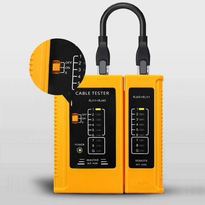 Ethernet LAN Cable Tester RJ45 RJ11 Network Wire Testing Device